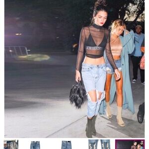 Blu heart free birds one teaspoon NWT jeans denim boyfriend designer casual fall